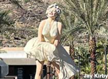 Forever Marilyn in Palm Springs, CA.
