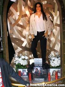 Michael Jackson shrine.