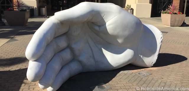Agraria - the giant hand.