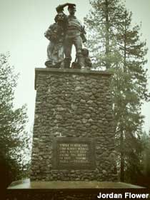 Donner Party monument.