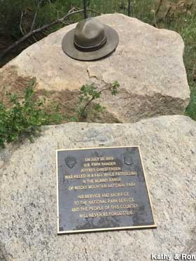 Fallen Ranger memorial.