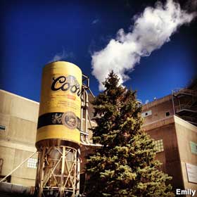 Coors plant.