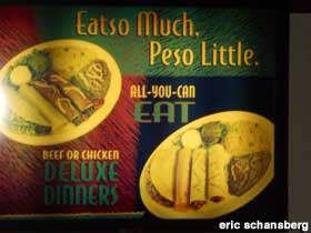 Eatso Much. Peso Little.