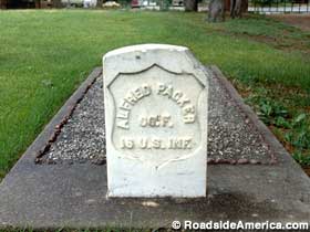 Alferd Packer grave, Littleton, CO.