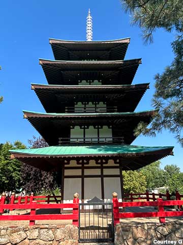 Japanese Temple: Tower of Compassion.