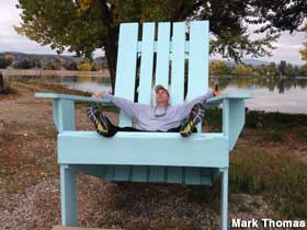 Adirondack chair.