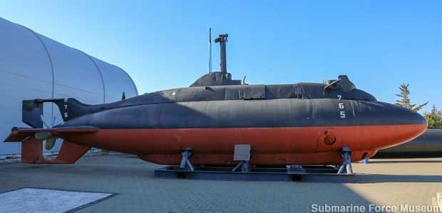 Midget sub X-1 used experimental air propulsion to sneak up on the enemy.