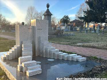 The cemetery is open-minded when it comes to memorial design.