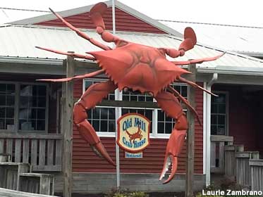 Giant crab.
