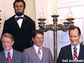 Lincoln, Carter, Reagan, Bush 1.