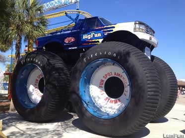 Bigfoot monster truck.