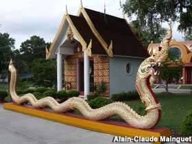 Serpent at the Temple.