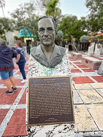 Truman Bronze Bust.