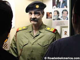 Saddam Hussein's uniform.