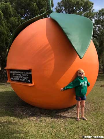Big orange.