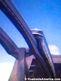 Disney World monorail