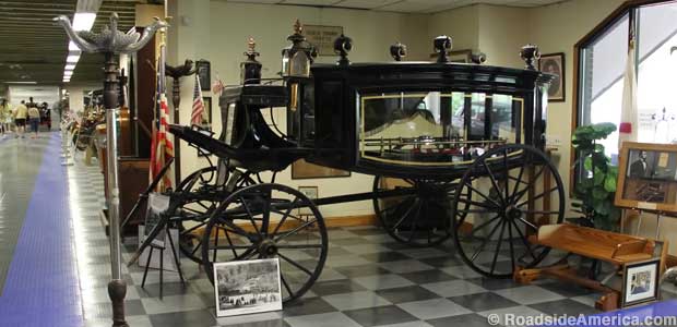 Lincoln Funeral Carriage.