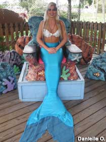 Mermaid at Weeki Wachee.