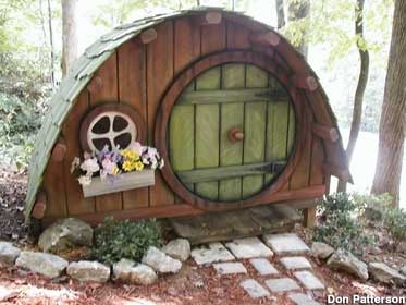 Whimsical fairy house.