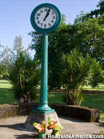 Tsunami Clock Memorial.