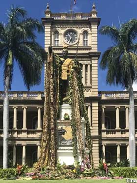 King Kamehameha I Statue.