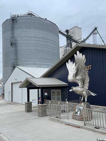 Stainless Steel Eagle.