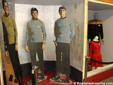 Kirk, McCoy, and Spock have beamed up from Planet 2-D.