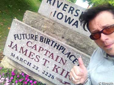 Future Birthplace of James T. Kirk.