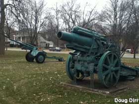 Park artillery.