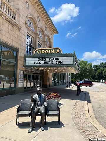Sit with Roger Ebert at the Virginia Theater.