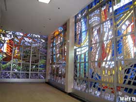 Largest Stained Glass Window.