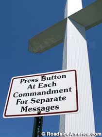 Press Button at Each Commandment for Separate Messages.