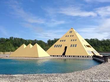 Gold Pyramid.
