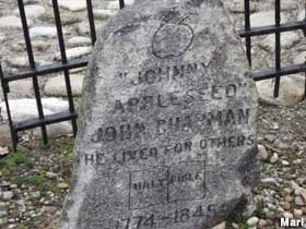 Johnny Appleseed grave.