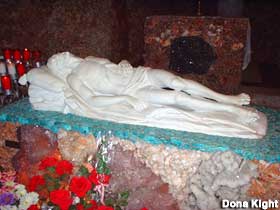 Death bed of Jesus.
