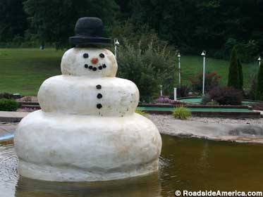 Drippy snowman.