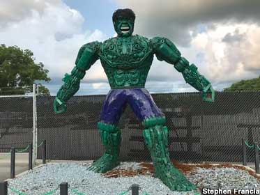 Scrap metal Hulk.