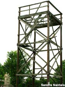 Watch Tower and monument.