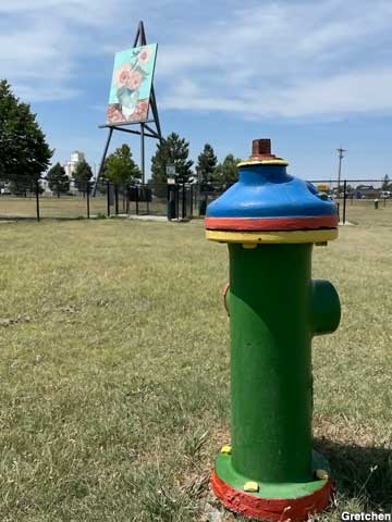 Fire hydrant for pets.