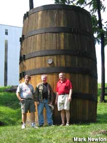 World's Largest Bourbon Barrel.