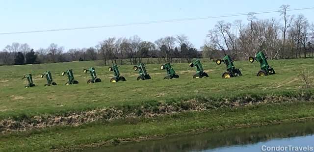 John Deere Tractors.