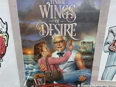 Tender Wings of Desire: the Colonel as a romance novel hunk.