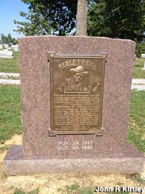 Grave of Merle Travis.