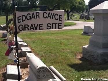 Edgar Cayce Grave Site.