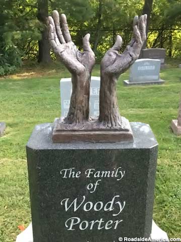 Hands of the Funeral Family.