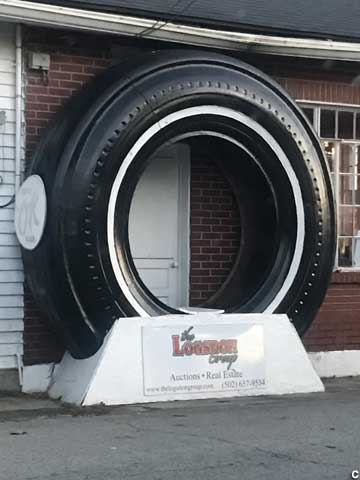 Big tire.