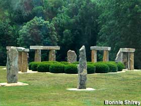 Stonehenge replica.
