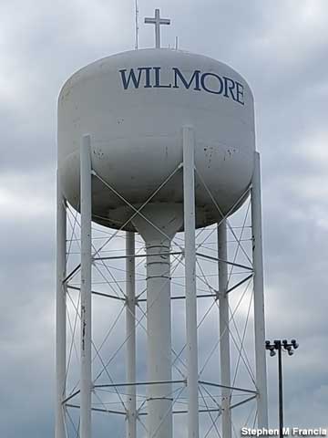 Wilmore water tower.