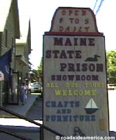 Maine State Prison Showroom.