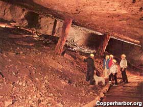 Copper Mine tour.